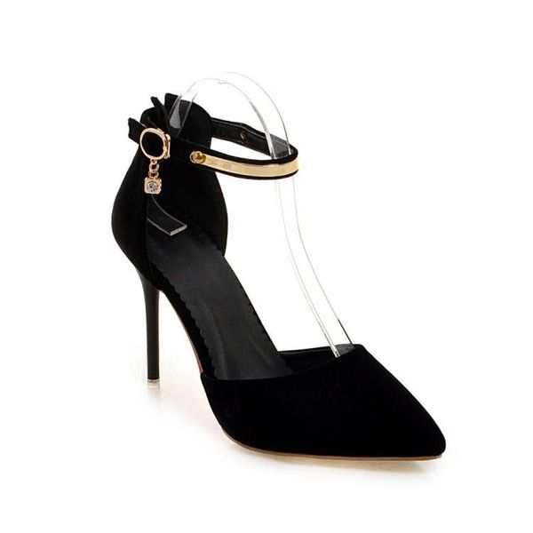 sandals big size high heels women shoes woman summer ladies super-high-heeled metal pointed, Black
sandals big size high heels women shoes woman summer ladies super-high-heeled metal pointed, Black