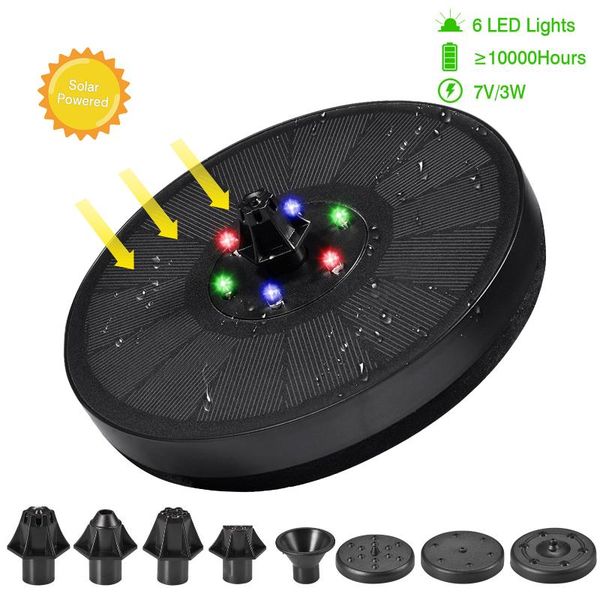 garden decorations 3w solar fountain colorful led lights water swimming pools pond decoration olar panel powered pump
garden decorations 3w solar fountain colorful led lights water swimming pools pond decoration olar panel powered pump