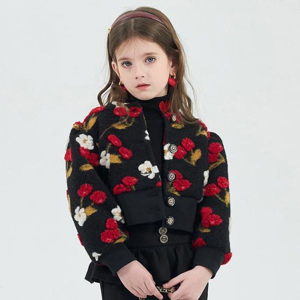 jackets fashion floral embroidery jacket for girls autumn spring single breasted warm coats children princess style outerwear clothing, Blue;gray
jackets fashion floral embroidery jacket for girls autumn spring single breasted warm coats children princess style outerwear clothing, Blue;gray