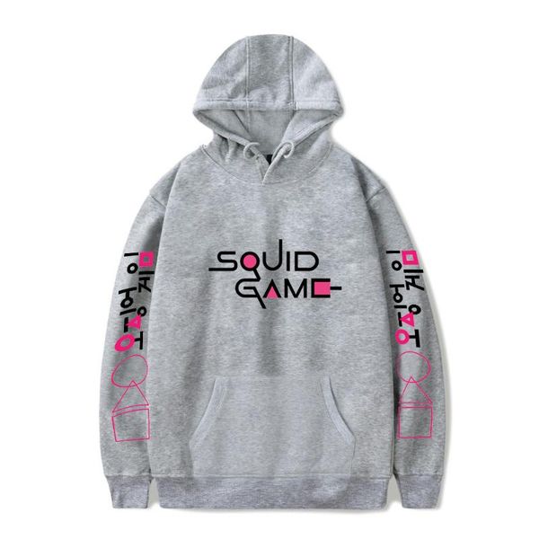 women's hoodies & sweatshirts squid game fashion korean round six print streetwear men women oversized hoodie tracksuits pullover cloth, Black
women's hoodies & sweatshirts squid game fashion korean round six print streetwear men women oversized hoodie tracksuits pullover cloth, Black