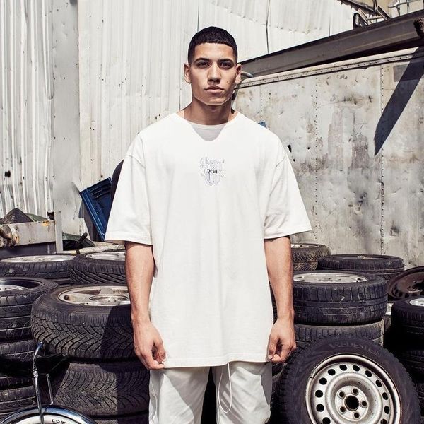 men's t-shirts high street brand peso embroidery logo oversized t-shirt y2k women's 2021 woman clothes clothing top, White;black
men's t-shirts high street brand peso embroidery logo oversized t-shirt y2k women's 2021 woman clothes clothing top, White;black