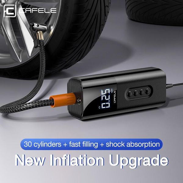cafele dc 12v car air inflator for cars fully automatic convenient tire compressor auto motorcycle bicycle boat ball pump
cafele dc 12v car air inflator for cars fully automatic convenient tire compressor auto motorcycle bicycle boat ball pump