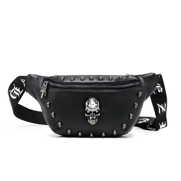 fashion waist bag outdoor riding one-shoulder messenger skull head letter rivet pu leather street hip-hop style mini travel convenience larg
fashion waist bag outdoor riding one-shoulder messenger skull head letter rivet pu leather street hip-hop style mini travel convenience larg