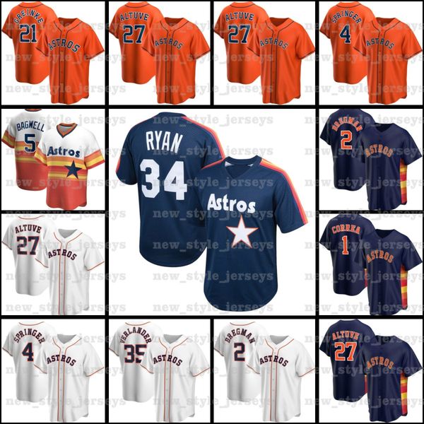 27 jose altuve 4 george springer 1 carlos correa nolan ryan justin verlander alex bregman z6 zack greinke yordan álvarez baseball jerseys, Blue;black
27 jose altuve 4 george springer 1 carlos correa nolan ryan justin verlander alex bregman z6 zack greinke yordan álvarez baseball jerseys, Blue;black