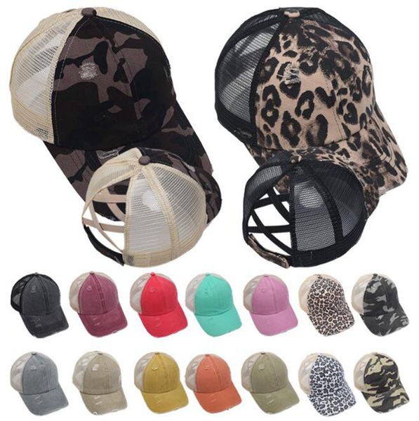 ponytail hat washed mesh back leopard camo hollow criss cross ponytail messy bun baseball cap trucker hat ljjo8225, Black;white
ponytail hat washed mesh back leopard camo hollow criss cross ponytail messy bun baseball cap trucker hat ljjo8225, Black;white