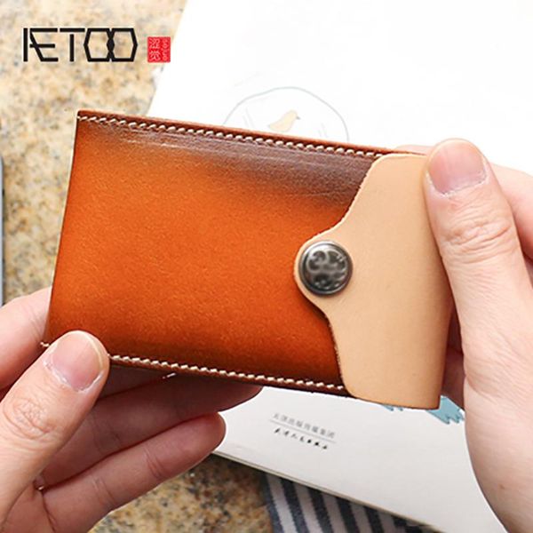 wallets aetoo tanning cowhide small card bag women's leather retro buckle mini set male portable clip, Red;black
wallets aetoo tanning cowhide small card bag women's leather retro buckle mini set male portable clip, Red;black