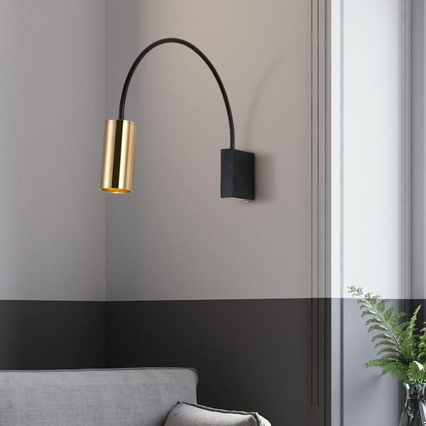wall lamp nordic bedside bedroom modern living room walkway staircase simple iron  aluminum led lighting
wall lamp nordic bedside bedroom modern living room walkway staircase simple iron  aluminum led lighting