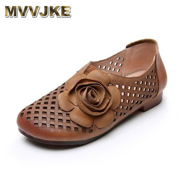 sandals mvvjke retro genuine leather flower women's summer shoes woman breathable hollow casual women, Black
sandals mvvjke retro genuine leather flower women's summer shoes woman breathable hollow casual women, Black