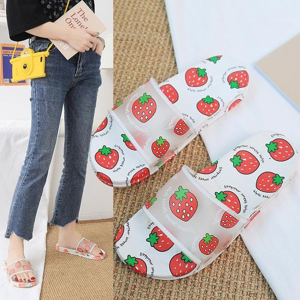 slippers summer women anti slip soft bottom female lovely fruit beach sandals outdoor cute jelly color slides 2021, Black
slippers summer women anti slip soft bottom female lovely fruit beach sandals outdoor cute jelly color slides 2021, Black