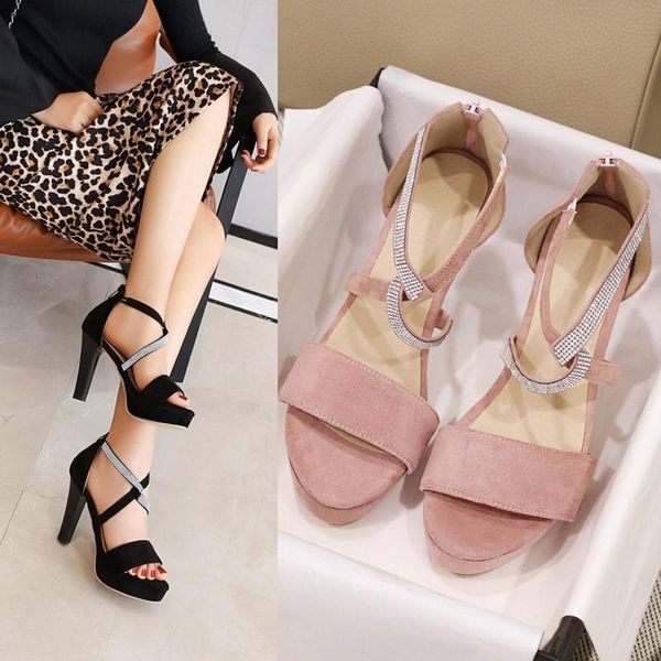 dress shoes platform for women plus size 40-44 fashion high-heeled open toe buckle female sandals wedding party woman, Black
dress shoes platform for women plus size 40-44 fashion high-heeled open toe buckle female sandals wedding party woman, Black