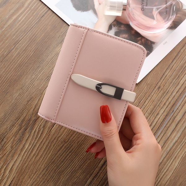 wallet small women's short korean fashion with multi-function simple fresh change bag multi card, Red;black
wallet small women's short korean fashion with multi-function simple fresh change bag multi card, Red;black