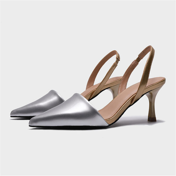 6 cm 2021 summer new fashion women's shoes pointed toe baotou sandals backspace high heels sandalias mujer, Black
6 cm 2021 summer new fashion women's shoes pointed toe baotou sandals backspace high heels sandalias mujer, Black