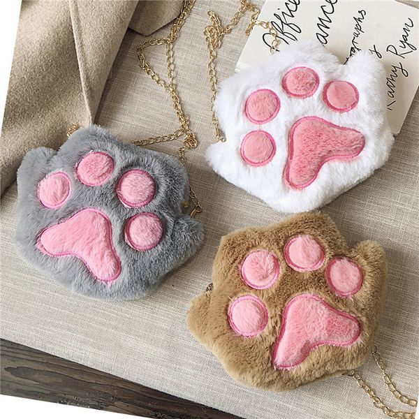 autumn bear winter cute and women's new shoulder messenger chain bag mini furry plush personality paw small stpff
autumn bear winter cute and women's new shoulder messenger chain bag mini furry plush personality paw small stpff