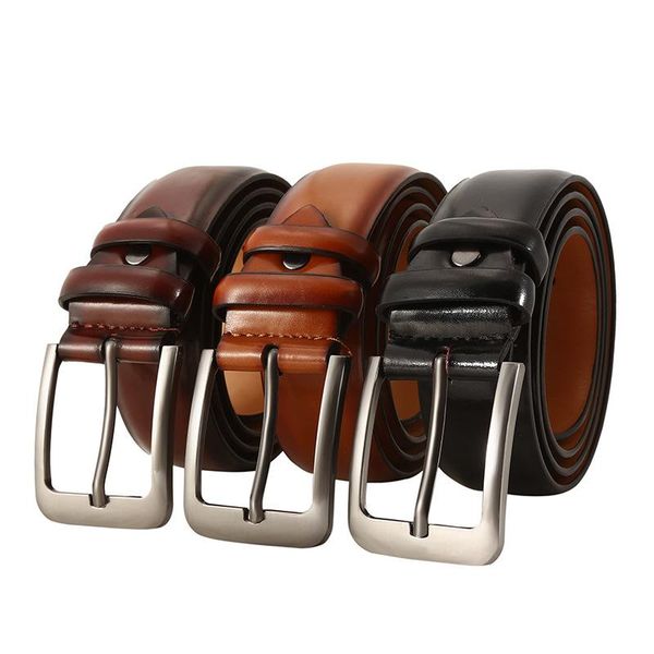 belts fashion imitation leather smooth plate belt alloy button casual and versatile waist for men, Black;brown
belts fashion imitation leather smooth plate belt alloy button casual and versatile waist for men, Black;brown