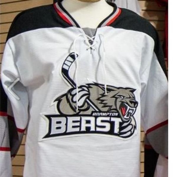 001 brampton beast athletic knit echl hockey jersey embroidery hockey jersey or custom any name or number retro jersey, Black
001 brampton beast athletic knit echl hockey jersey embroidery hockey jersey or custom any name or number retro jersey, Black