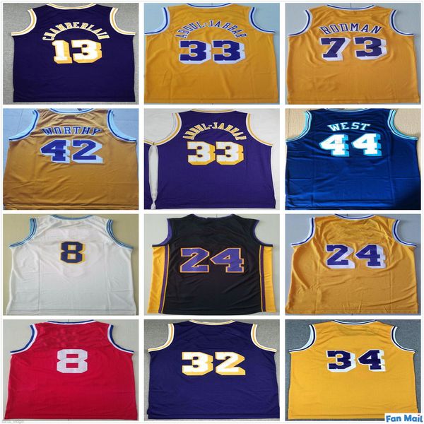 retro vintage mens basketball kareem 33 abdul jabbar jerseys jerry 44 west 42 worthy wilt 13 chamberlain dennis 73 rodman jersey, Black;red
retro vintage mens basketball kareem 33 abdul jabbar jerseys jerry 44 west 42 worthy wilt 13 chamberlain dennis 73 rodman jersey, Black;red