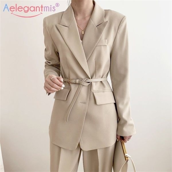 aelegantmis loose casual women blazers korean student blazer long sleeve pocket jacket office lady business blazer coat sashes 201106, White;black
aelegantmis loose casual women blazers korean student blazer long sleeve pocket jacket office lady business blazer coat sashes 201106, White;black