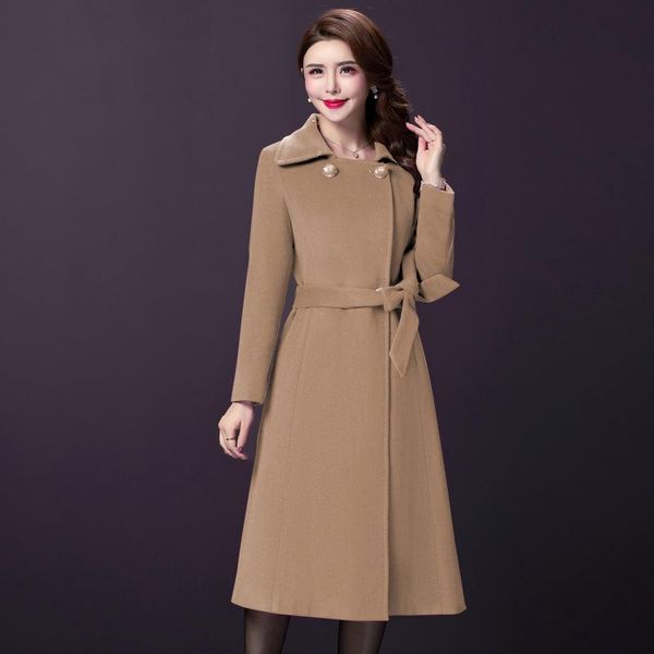 women's jackets make 8663 # cloth coat whom long wool woolen han edition european winter, Black;brown
women's jackets make 8663 # cloth coat whom long wool woolen han edition european winter, Black;brown