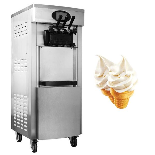 ice cream making machine commercial vertical 2+1 mixed flavor soft homemade maker
ice cream making machine commercial vertical 2+1 mixed flavor soft homemade maker