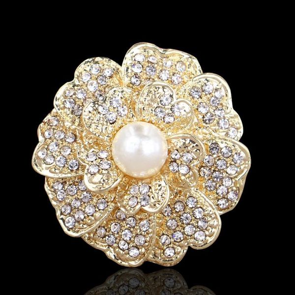 pins, brooches diezi korean luxury rose flower for girls gift 2021 crystal pearl gold brooch bridal bouquet women wedding jewelry, Gray
pins, brooches diezi korean luxury rose flower for girls gift 2021 crystal pearl gold brooch bridal bouquet women wedding jewelry, Gray