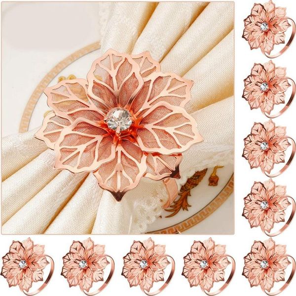 napkin rings 12 pieces alloy with hollow out flower holder floral rhinestone adornment exquisit
napkin rings 12 pieces alloy with hollow out flower holder floral rhinestone adornment exquisit