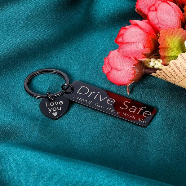 keychains love you key chain keyrings gift drive safe i need here with me couples boyfriend for husband birthday, Silver
keychains love you key chain keyrings gift drive safe i need here with me couples boyfriend for husband birthday, Silver