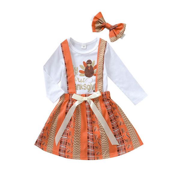 infant clothing sets girls outfits baby clothes children kids suits spring autumn thanksgiving letter romper jumpsuit strap skirt headbands, White
infant clothing sets girls outfits baby clothes children kids suits spring autumn thanksgiving letter romper jumpsuit strap skirt headbands, White