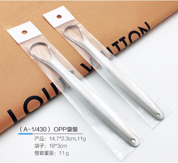 stainless steel tongue scraper cleaning coated tongue oral hygiene with logo print on plastic box made in china
stainless steel tongue scraper cleaning coated tongue oral hygiene with logo print on plastic box made in china