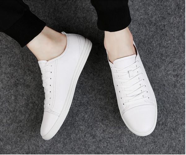 large size 36-45 men couplese shoes leather casual in mens loafers new men casual shoes breathable wear resistant shoes, Black
large size 36-45 men couplese shoes leather casual in mens loafers new men casual shoes breathable wear resistant shoes, Black