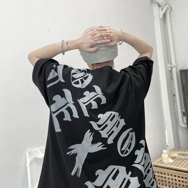 men's t-shirts hybskr hip hop letter print loose men tshirt summer short sleeve t-shirt for male big size casual streetwear harajuku t, White;black
men's t-shirts hybskr hip hop letter print loose men tshirt summer short sleeve t-shirt for male big size casual streetwear harajuku t, White;black