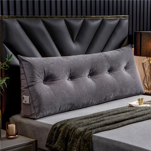 pillow european removable bedside velet cushion triangular bed backrest for couple soft large waist high-grade wash
pillow european removable bedside velet cushion triangular bed backrest for couple soft large waist high-grade wash