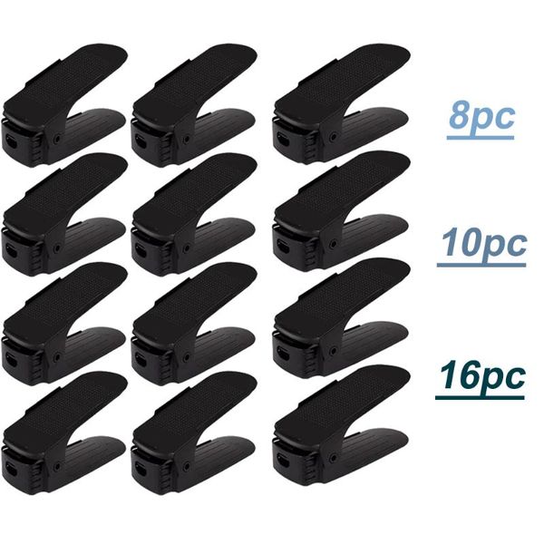 8pc/10pc double layer adjustable shoe organizer shoe box stand shelf space saving closet shoes storage rack for home
8pc/10pc double layer adjustable shoe organizer shoe box stand shelf space saving closet shoes storage rack for home