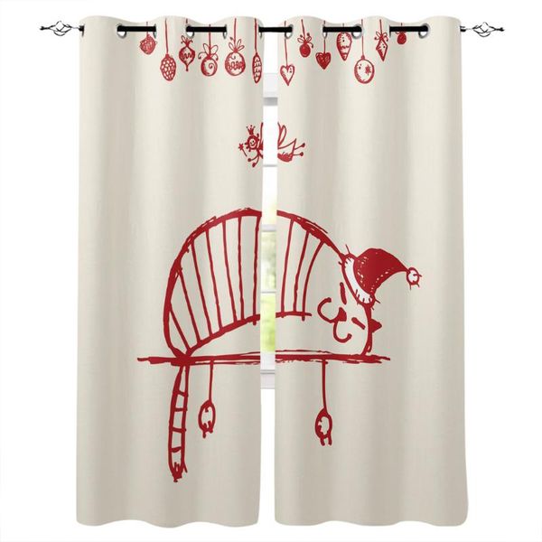 curtain & drapes red kitten hat winter theme curtains living room high blackout thick style
curtain & drapes red kitten hat winter theme curtains living room high blackout thick style