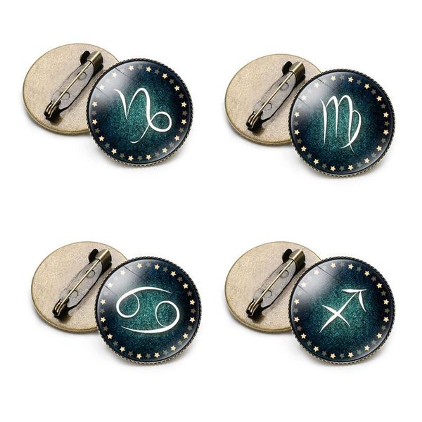 pins, brooches 12 starry sky twelve constellations badge glass zodiac creative retro aries leo virgo brooch men women kid's gift, Gray
pins, brooches 12 starry sky twelve constellations badge glass zodiac creative retro aries leo virgo brooch men women kid's gift, Gray