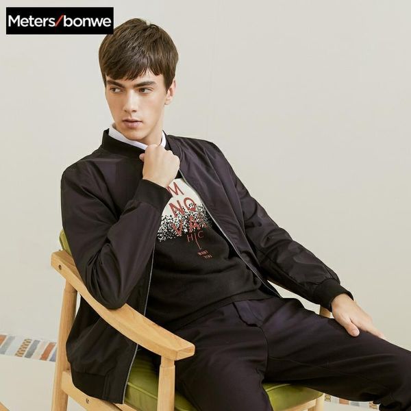 men's jackets metersbonwe autumn casual for men jogger fashion jacket baseball street 734491, Black;brown
men's jackets metersbonwe autumn casual for men jogger fashion jacket baseball street 734491, Black;brown