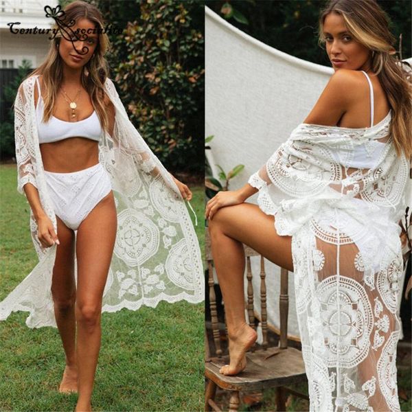women's swimwear 2021 summer women bikini cover up floral lace hollow out dress swimsuit bathing suit beachwear tunic beach boho dresse, White;black
women's swimwear 2021 summer women bikini cover up floral lace hollow out dress swimsuit bathing suit beachwear tunic beach boho dresse, White;black