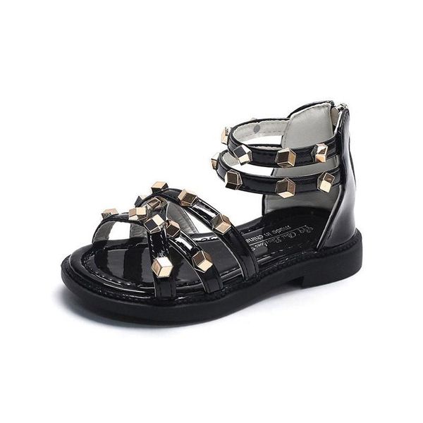sandals girls 2021 summer children's shoes rivet children beach gladiator cool rhinestone princess party, Black;red
sandals girls 2021 summer children's shoes rivet children beach gladiator cool rhinestone princess party, Black;red