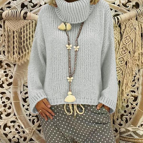 women's sweaters fashion women casual solid long sleeve sweater pullover turtleneck knitted pull femme blouse jumper, White;black
women's sweaters fashion women casual solid long sleeve sweater pullover turtleneck knitted pull femme blouse jumper, White;black