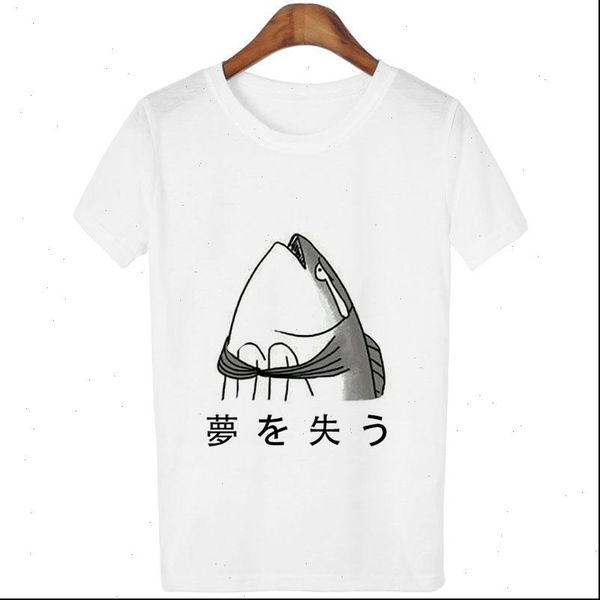 aesthetic tshirt fish head graphic tees women funny lost dream letters t shirt japanese style streetwear, White
aesthetic tshirt fish head graphic tees women funny lost dream letters t shirt japanese style streetwear, White