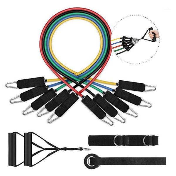11pcs/set fitness resistance tube band yoga gym stretch pull rope exercise training expander door anchor with handle ankle strap1
11pcs/set fitness resistance tube band yoga gym stretch pull rope exercise training expander door anchor with handle ankle strap1