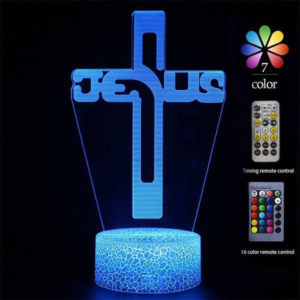 night lights christian cross theme acrylic lamp 3d led home room decor light kid child gift mood christmas present dropshippping
night lights christian cross theme acrylic lamp 3d led home room decor light kid child gift mood christmas present dropshippping