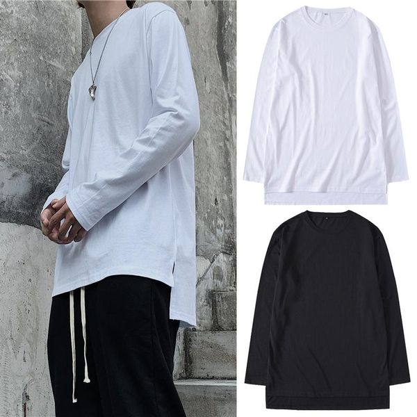 men's t-shirts men hip hop t shirt solid color o-neck streetwear t-shirt oversize hiphop loose tshirts autumn long sleeve tees clothin, White;black
men's t-shirts men hip hop t shirt solid color o-neck streetwear t-shirt oversize hiphop loose tshirts autumn long sleeve tees clothin, White;black