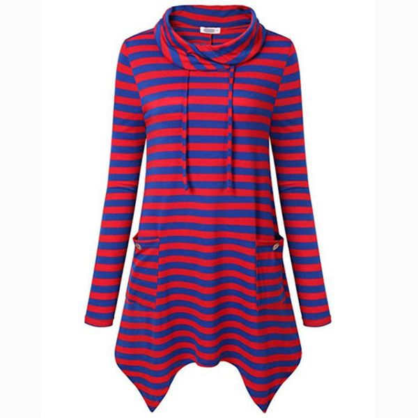 women's hoodies & sweatshirts sweatshirt women striped bib turleneck long irregular hem slim streetwear female, Black
women's hoodies & sweatshirts sweatshirt women striped bib turleneck long irregular hem slim streetwear female, Black