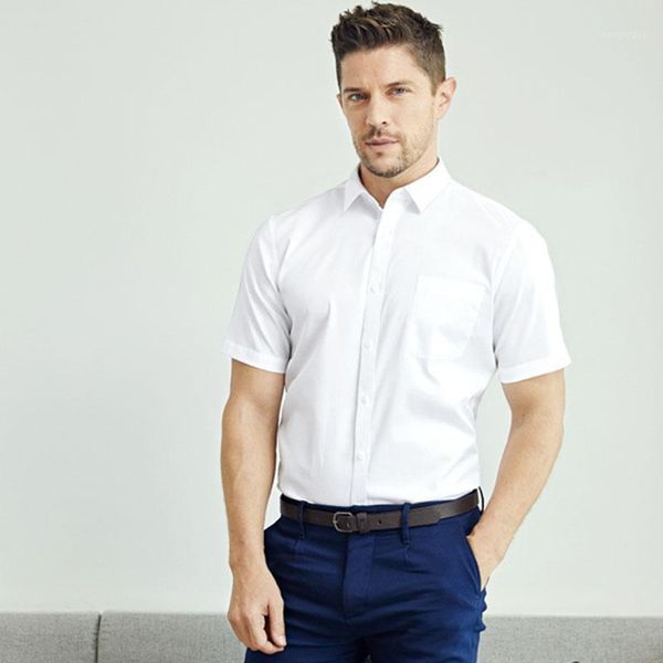 men's dress shirts short-sleeved business slim fit summer cotton non-iron professional solid color, White;black
men's dress shirts short-sleeved business slim fit summer cotton non-iron professional solid color, White;black