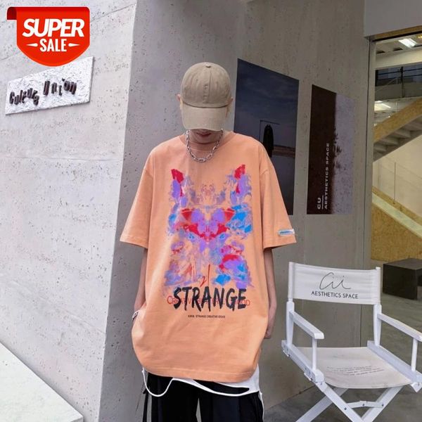 SEVEYFAN 2021Summer Short-sleeved Men's T-shirt Printing Short-sleeved Loose One-shoulder Half-sleeved Couple Top Clothes #4n2W, White;black
SEVEYFAN 2021Summer Short-sleeved Men's T-shirt Printing Short-sleeved Loose One-shoulder Half-sleeved Couple Top Clothes #4n2W, White;black
