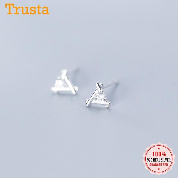 stud trustdavis authentic 925 sterling silver cute twinkling cz triangle earrings for women fine jewelry da631, Golden;silver
stud trustdavis authentic 925 sterling silver cute twinkling cz triangle earrings for women fine jewelry da631, Golden;silver