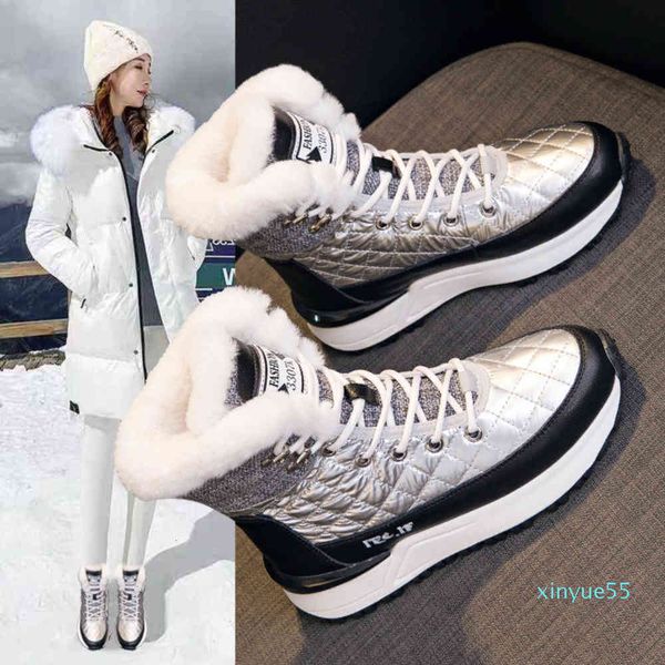 snow boots women's thick cotton short autumn and winter plush thickened warm shoes anti-skid waterproof, Black
snow boots women's thick cotton short autumn and winter plush thickened warm shoes anti-skid waterproof, Black