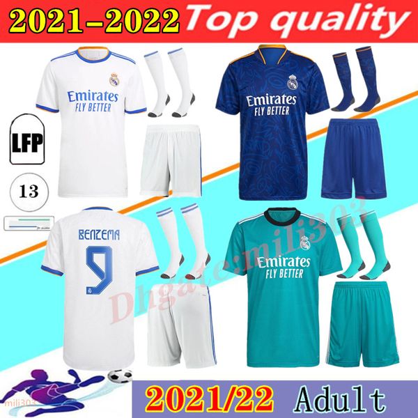 2021 2022 real madrid home away soccer jersey sets 21 22 alaba hazard benzema camavinga modric marcelo asensio third camiseta men football s, Black
2021 2022 real madrid home away soccer jersey sets 21 22 alaba hazard benzema camavinga modric marcelo asensio third camiseta men football s, Black