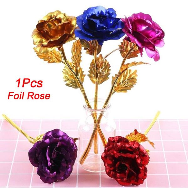 24k foil plated rose gold-plated rose lasts forever love wedding decor lover valentine's day creative mother's day birthday
24k foil plated rose gold-plated rose lasts forever love wedding decor lover valentine's day creative mother's day birthday