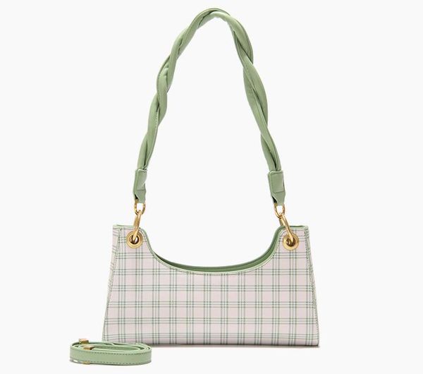 2021 early spring fashion new purple plaid frog bag ladies underarm bag woven handbag shoulder bag small female
2021 early spring fashion new purple plaid frog bag ladies underarm bag woven handbag shoulder bag small female
